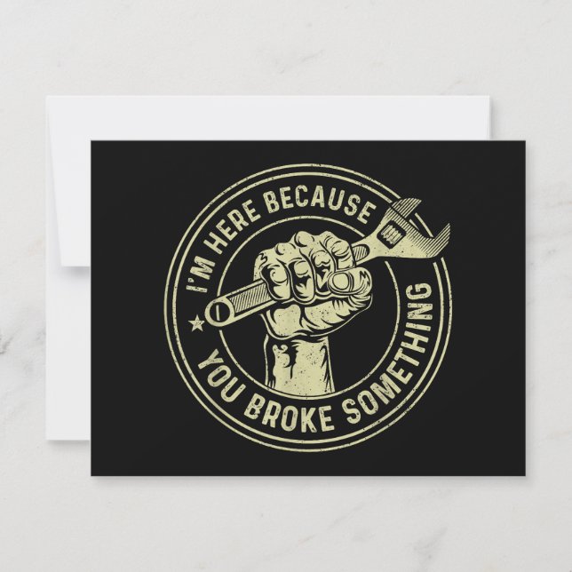 何か壊したから来たんだよ整備士・ハン (正面)