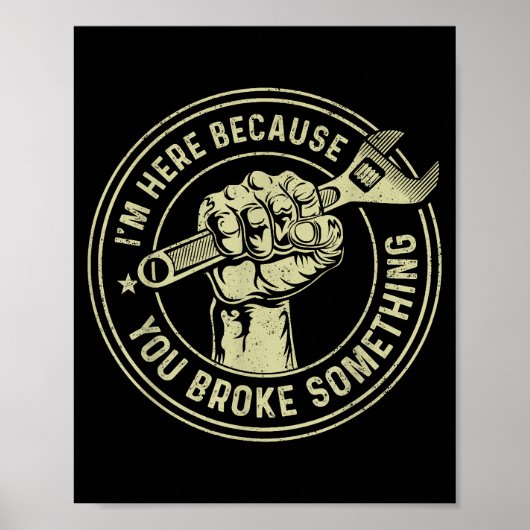 何か壊したから来たんだよ整備士・ハン ポスター (正面)