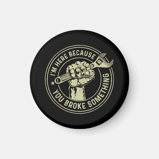 何か壊したから来たんだよ整備士・ハン マグネット (正面)