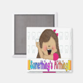 何か好きな女の子 マグネット (正面/裏面)