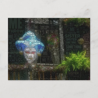 何か妹を投げて ポストカード