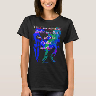 何か始めたいスター得になりたい Tシャツ