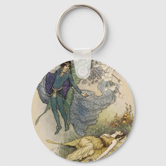 何か嫌な事が近づくと目を覚ます キーホルダー (正面)