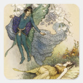 何か嫌な事が近づくと目を覚ます スクエアシール (正面)