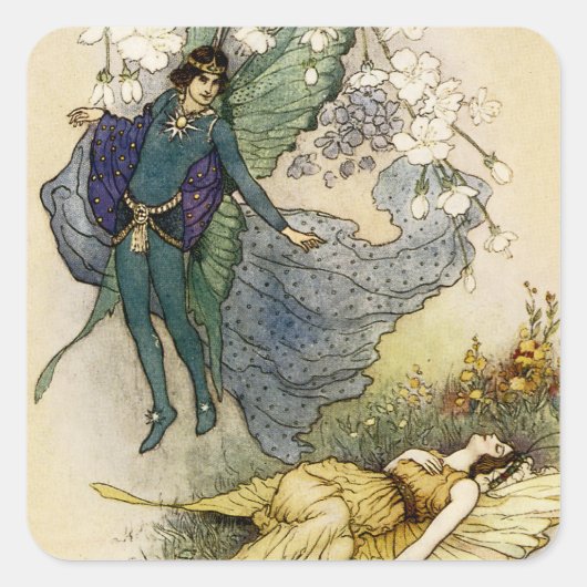 何か嫌な事が近づくと目を覚ます スクエアシール (正面)