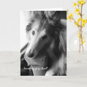 何か得落ち込んだ? カード (黄色い花)