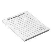 何か忘れない？ – リスおもしろいト ノートパッド (アングル)