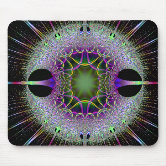 何か怖いこと!マウスパッド マウスパッド (正面)