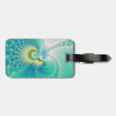 何か怪しい-フラクタルアート ラゲッジタグ (裏面横)