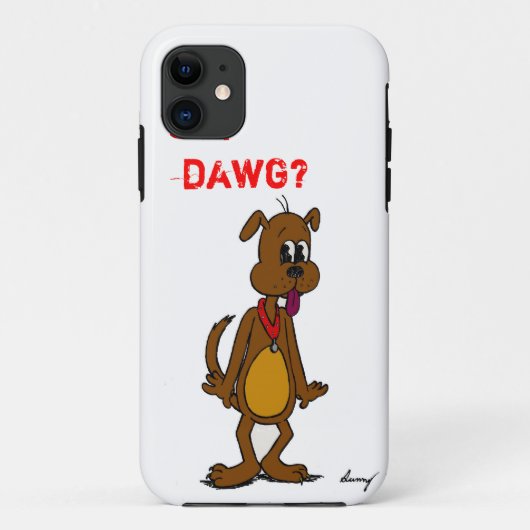 何か悪いことでも？Doggy iPhone 5ビブケース Case-Mate iPhoneケース (裏面)