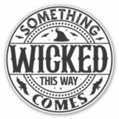 何か悪いビニ来ーの シール (正面)