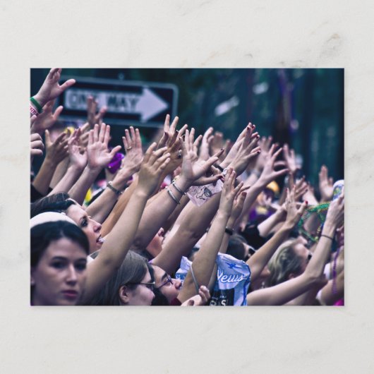 何か投げてよ ミスター ポストカード (正面)