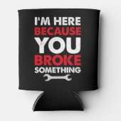 何か整備士を壊したから 缶クーラー (正面)