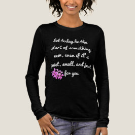 何か新しいものを始める – シャやる気を起こさせるツ トライブレンドＴシャツ