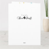 何か本当に大きな結婚おめでとうカード カード (裏面)