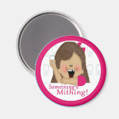 何か気になってる！ガール マグネット (正面/裏面)