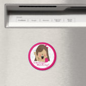 何か気になってる！ガール マグネット (インサイチュ (食洗機))