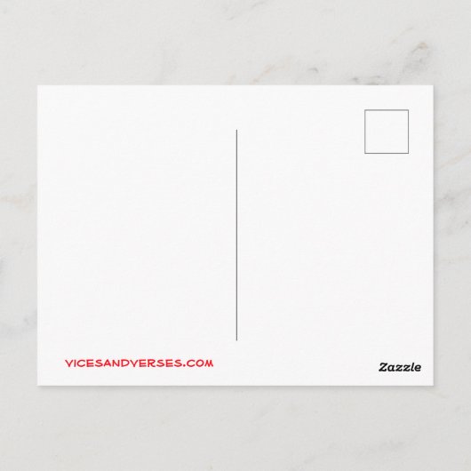 何か燃えるような気候変動の匂いを嗅ぐのか ポストカード (裏面)