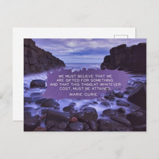 何か特別なもののために生まれつき ポストカード (正面/裏面)