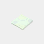 何か特別なミントグリーン付箋 ポストイット (アングル)