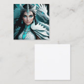 何か特別な事があってノルディックユニークについてだ スクエア名刺 (正面/裏面)