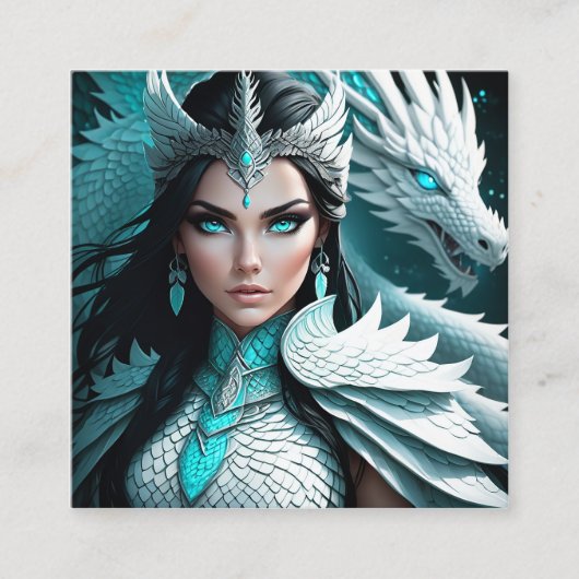 何か特別な事があってノルディックユニークについてだ スクエア名刺 (正面)