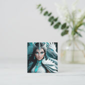 何か特別な事があってノルディックユニークについてだ スクエア名刺 (スタンド正面)