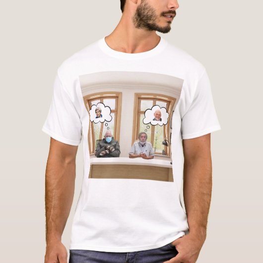 何か理由があるのか Tシャツ (正面)