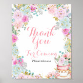 何か甘いものが醸造してくれてありがとうござ来う ポスター (正面)