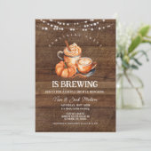 何か甘いものは木造カップルのシャワーを醸造している 招待状 (スタンド正面)