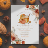 何か甘いものは醸造フローラ秋ベビーシャワー 招待状