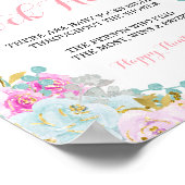 何か甘い醸造パーティーベビー靴下狩り ポスター (角)