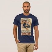 何か男の子 Tシャツ (正面フル)