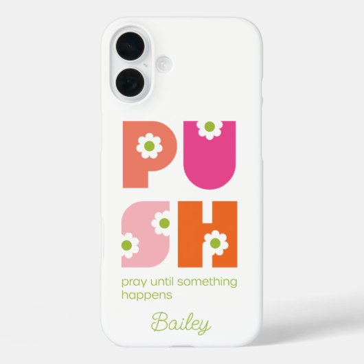 何か祈がピンクとオレンジに変わるまで Case-Mate iPhoneケース (裏面)