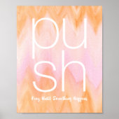 何か祈が起こるまで水色 ポスター (正面)