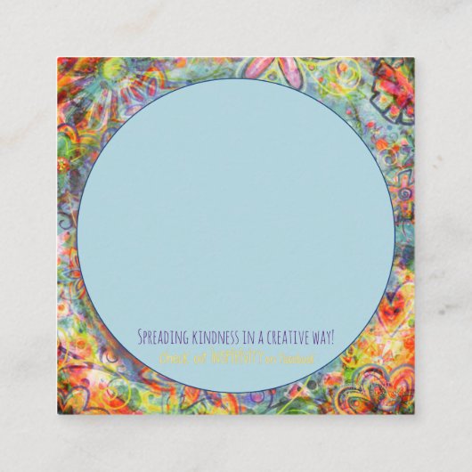 何か素晴らしいもの~インスピリシブカレンスカード スクエア名刺 (裏面)