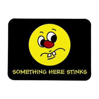 何か臭い顔不機嫌 マグネット