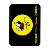 何か臭い顔不機嫌 マグネット (縦)