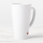 何か良もしいラテマグ カフェラテマグ (右アングル)