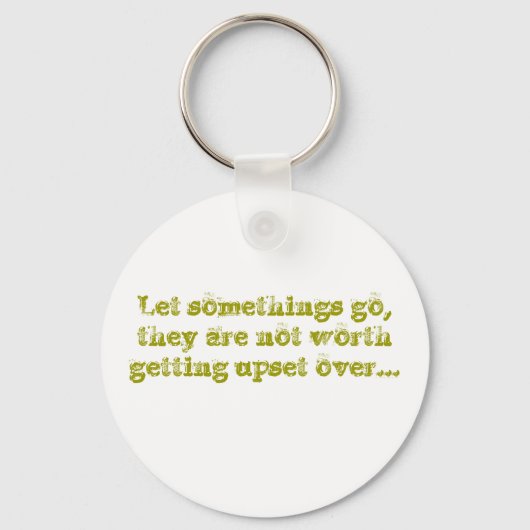 何か行かせなさい キーホルダー (正面)