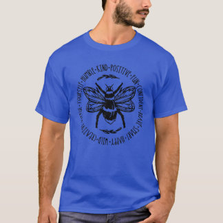 何か親切な滞在をする前向き Tシャツ