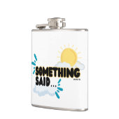 何か言った…「その瓶を下ろせ！」 聞こえたか！ フラスク (左)