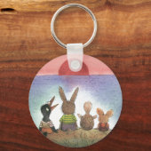 何か赤 キーホルダー (正面)