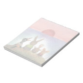 何か赤 ノートパッド (回転)