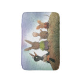 何か赤 バスマット (正面縦)