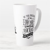 何か邪悪なもの カフェラテマグ (右アングル)