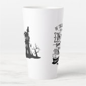 何か邪悪なもの カフェラテマグ (正面)