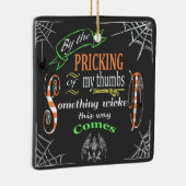 何か邪悪なもの セラミックオーナメント (右)