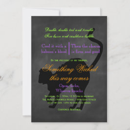 何か邪悪なハロウィーン招待状 招待状