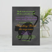 何か邪悪なハロウィーン招待状 招待状 (スタンド正面)